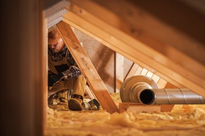 Attic Insulation Installation