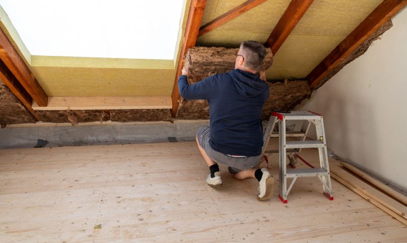 Attic Insulation Installation