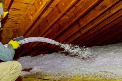 Blown Insulation Installation in Bastrop, TX