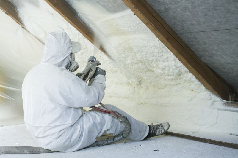Attic Insulation Work