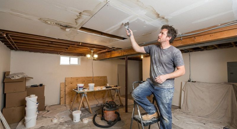Ceiling Water Damage Repair in Olathe, KS